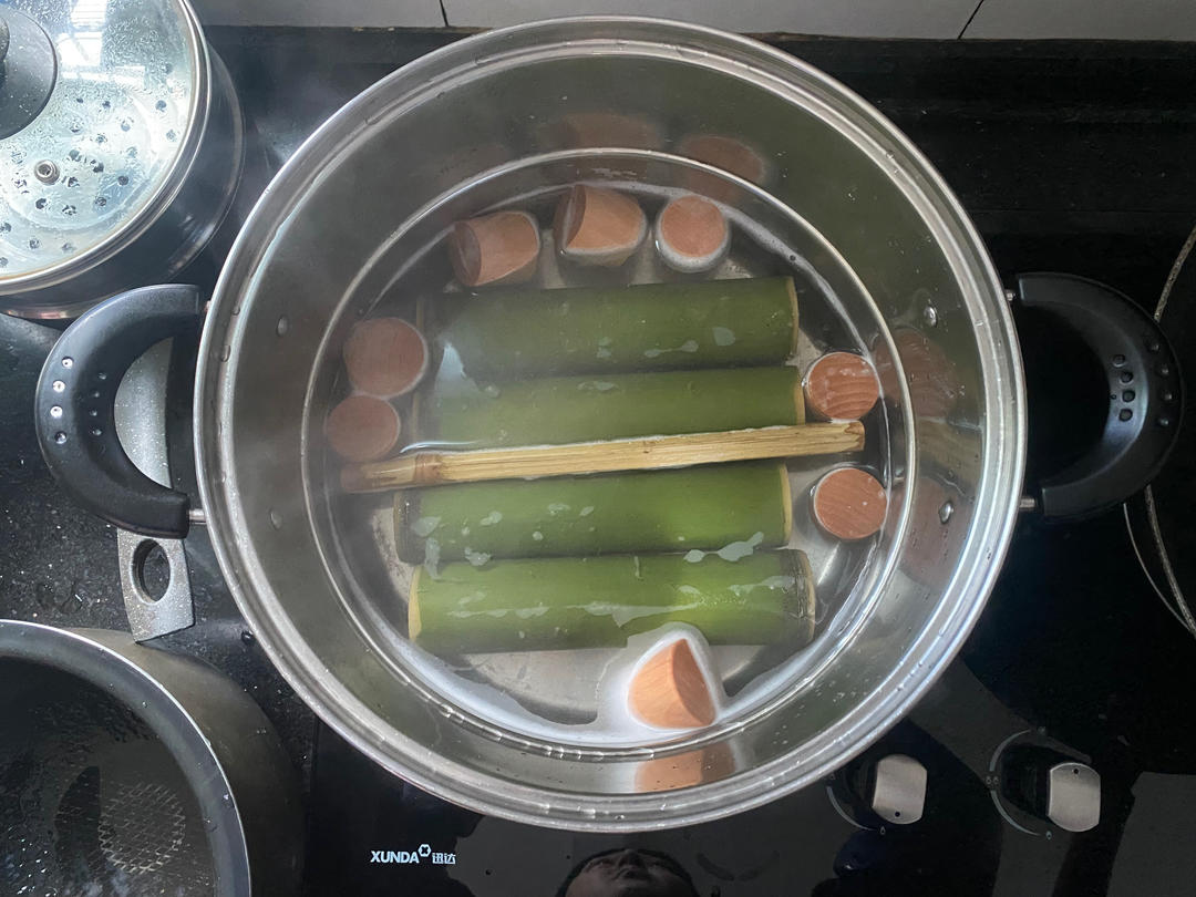 竹筒粽子的做法 步骤2