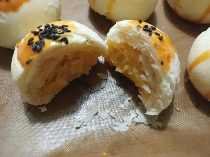 万能素油酥点（蛋黄酥、老婆饼、红豆酥、绿豆酥、鲜肉月饼）通用酥皮