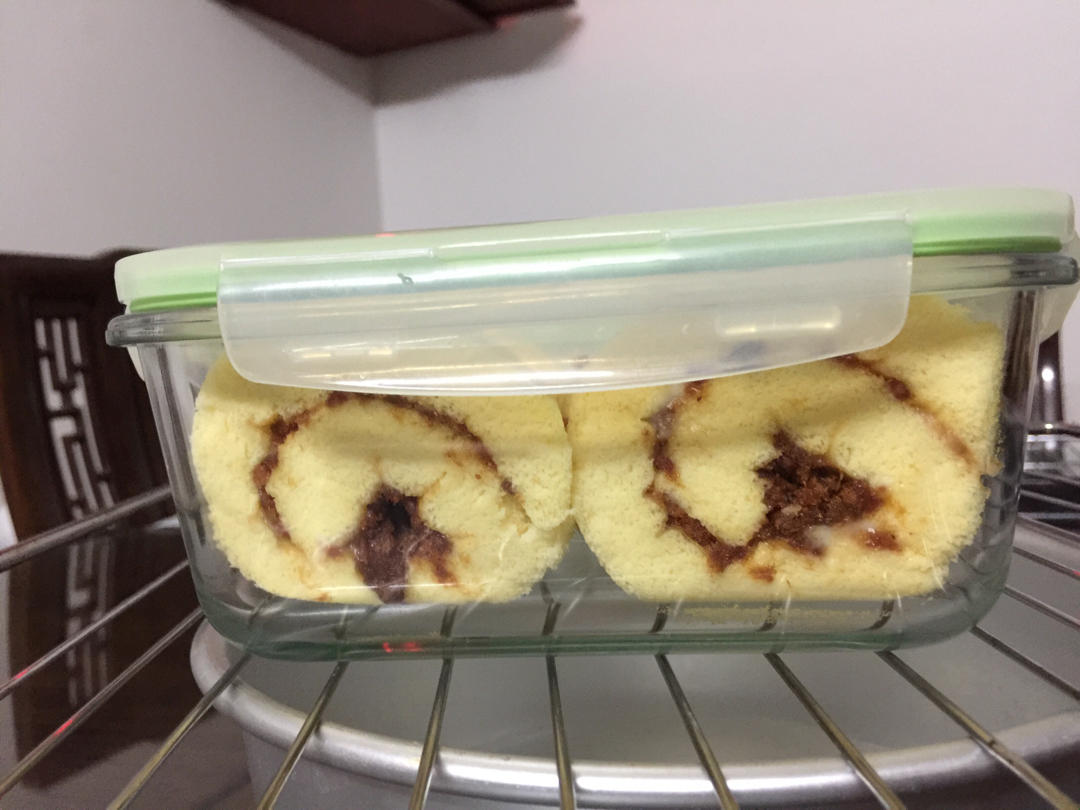 香葱肉松卷 蛋糕卷-无敌美味