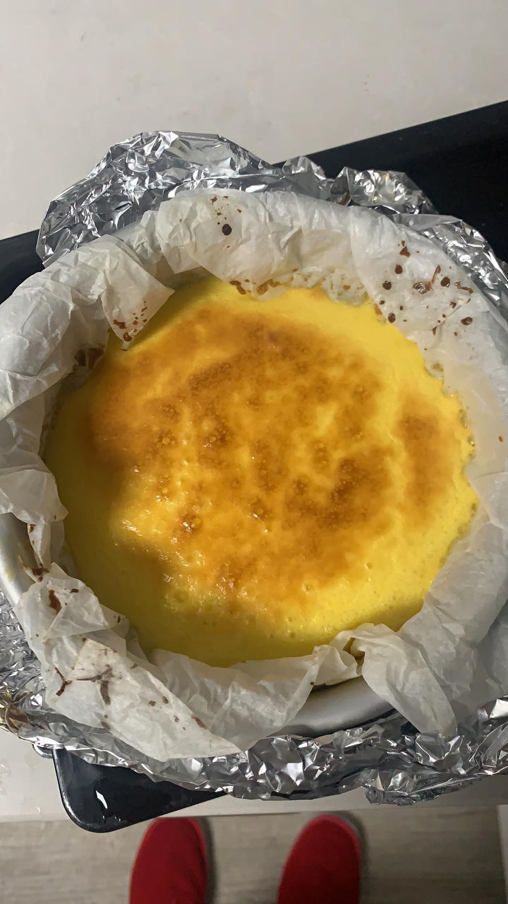 重芝士蛋糕6寸(一次成功)