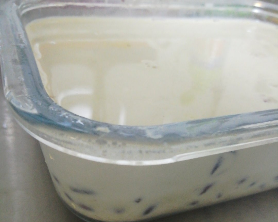 抹茶蜜豆姜汁撞奶的做法