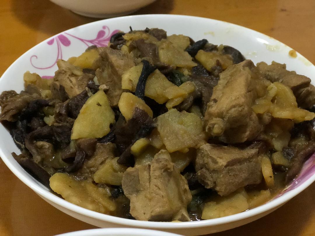 榛蘑土豆片