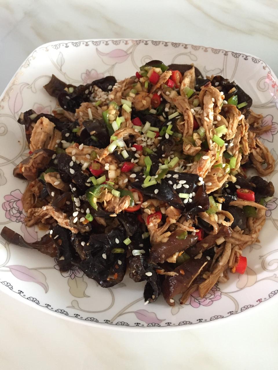 减脂健身｜凉拌手撕鸡丝（香辣&麻油版）