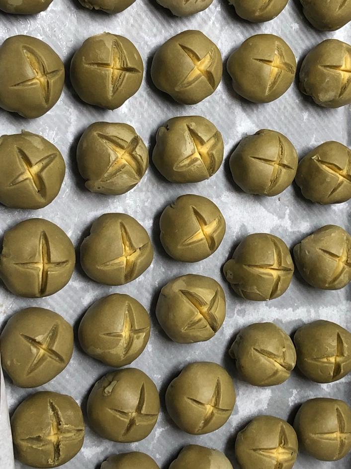 绿豆酥（低糖低油）