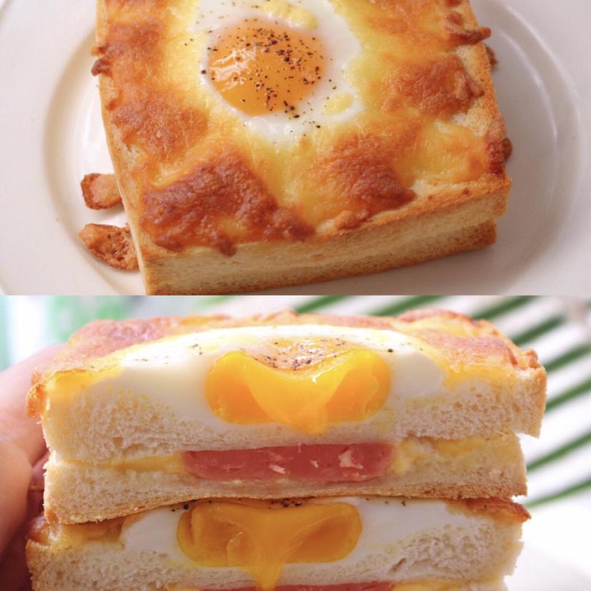 鸡蛋芝士烤吐司