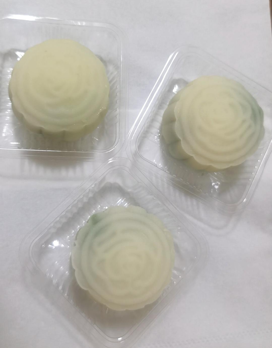 《Tinrry+》斑斓流心冰皮月饼（椰子和榴莲口味）