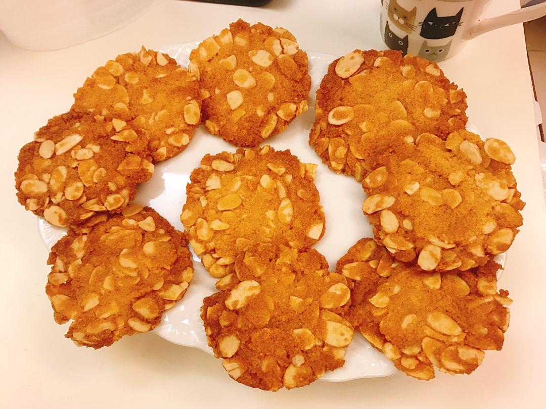 消灭蛋白好帮手：杏仁瓦片