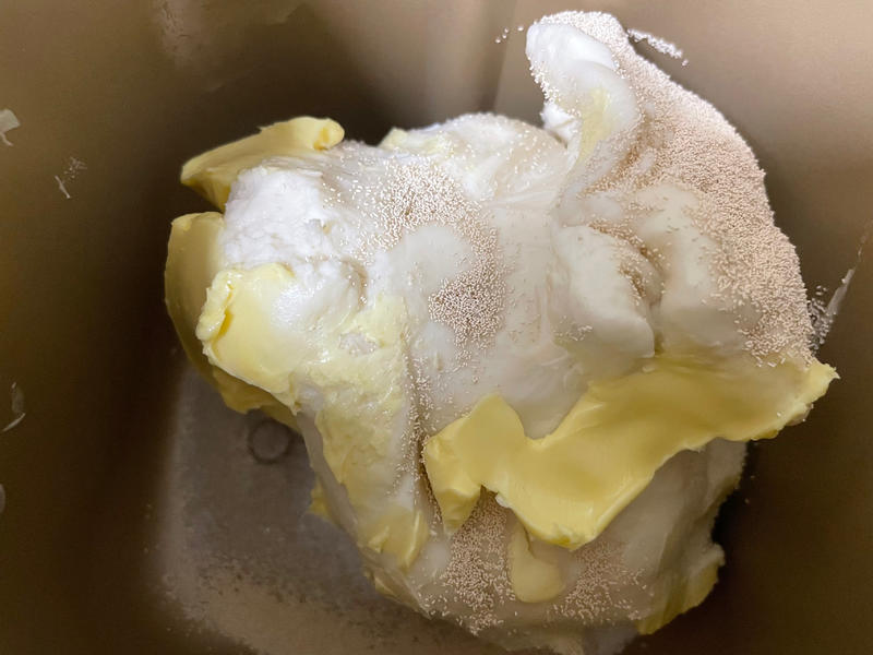 纯奶手撕吐司的做法 步骤1