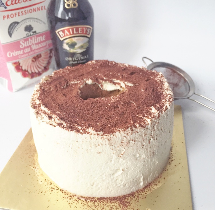 咖啡百利甜戚风