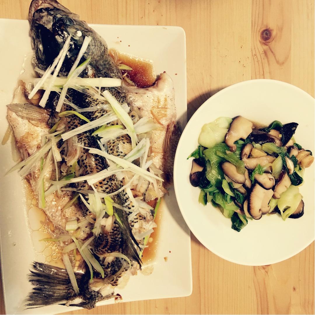 超入味清蒸鱼～清蒸鲈鱼桂花鱼（家常独创）