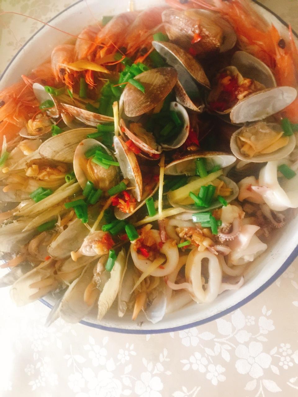 蒸一盘小海鲜
