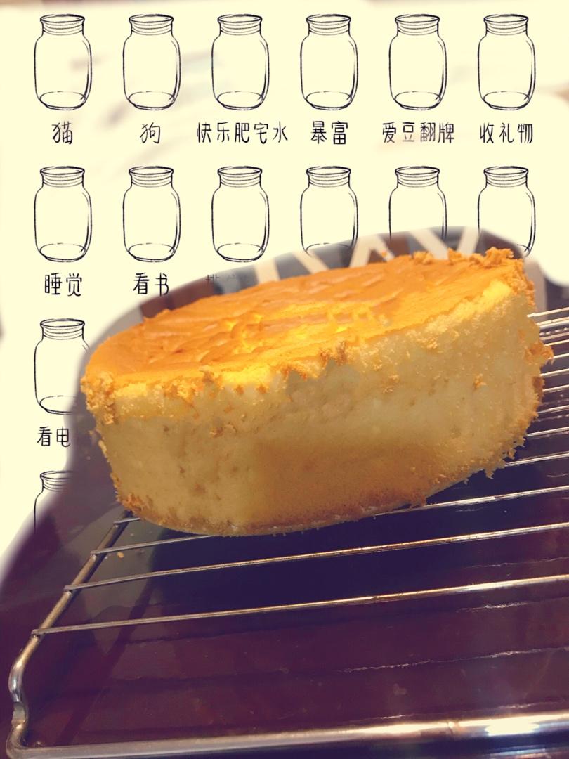 烤箱做蛋糕（戚风蛋糕的做法）