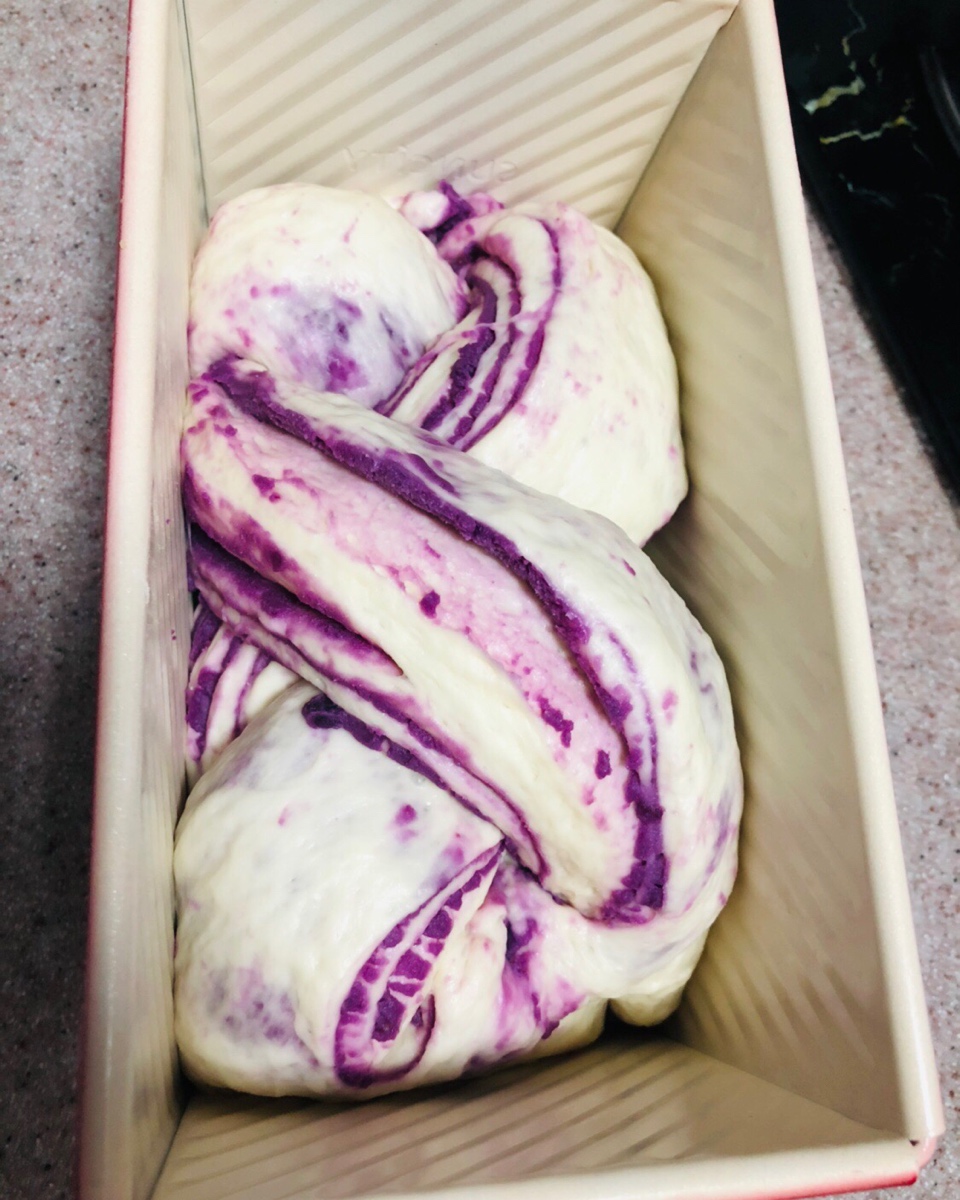 大理石紫薯吐司 | 我们又做了101款面包, 好吃到哭！
