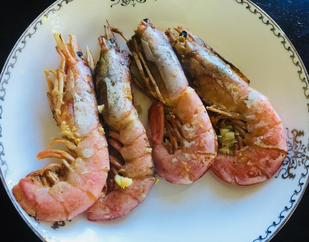 盐烤阿根廷红虾