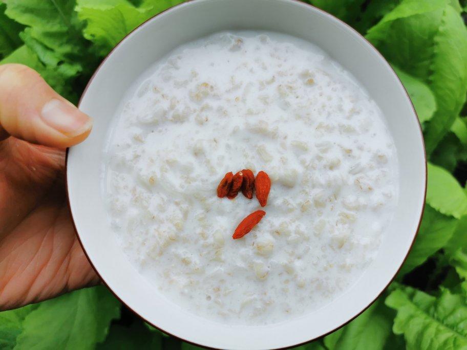 燕麦牛奶粥（两人份）