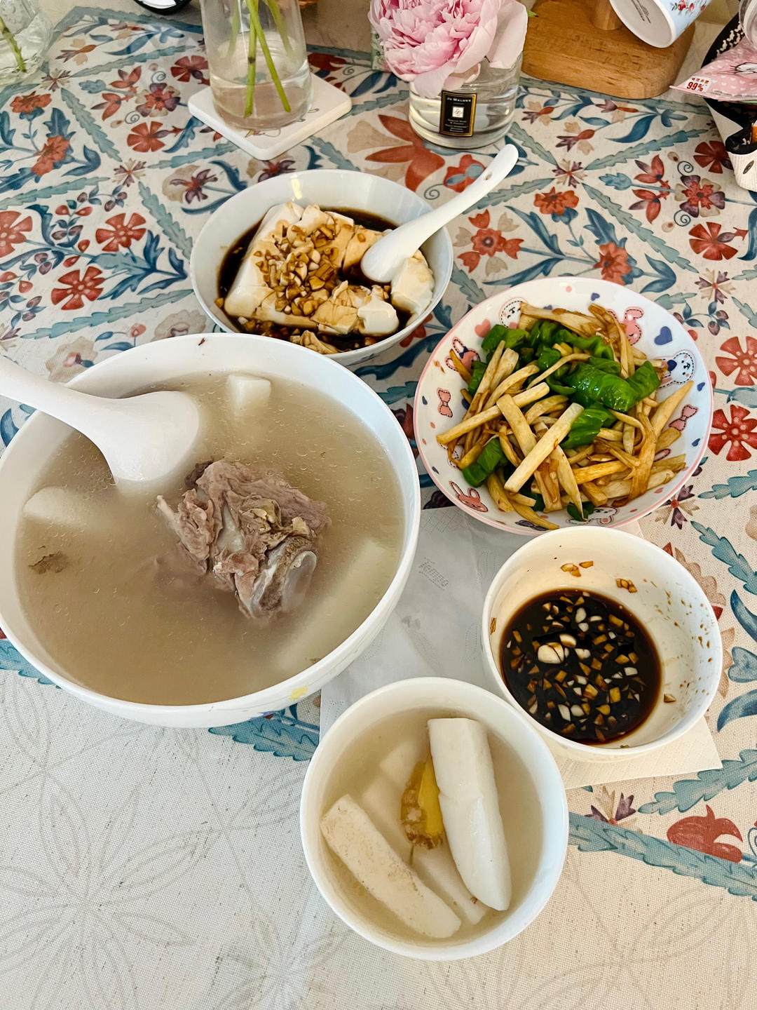 热拌绢豆腐