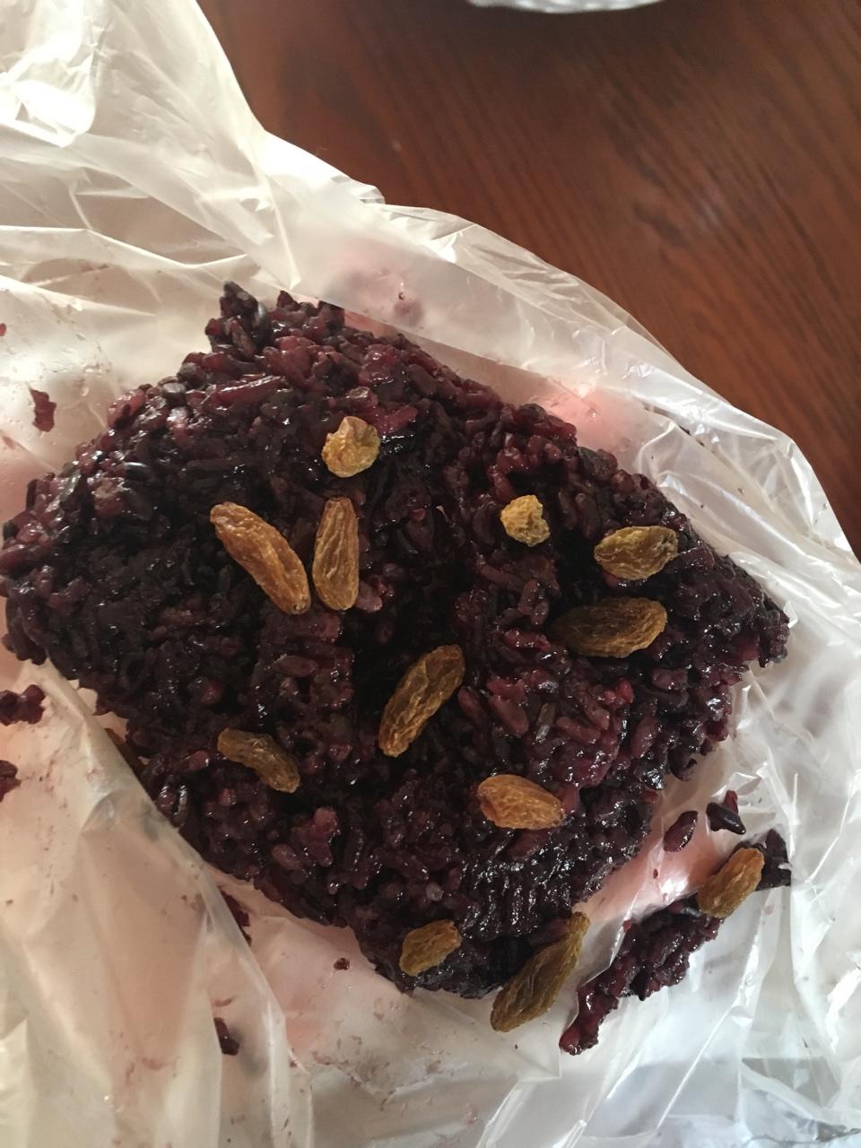 salt0914做的黑米糕