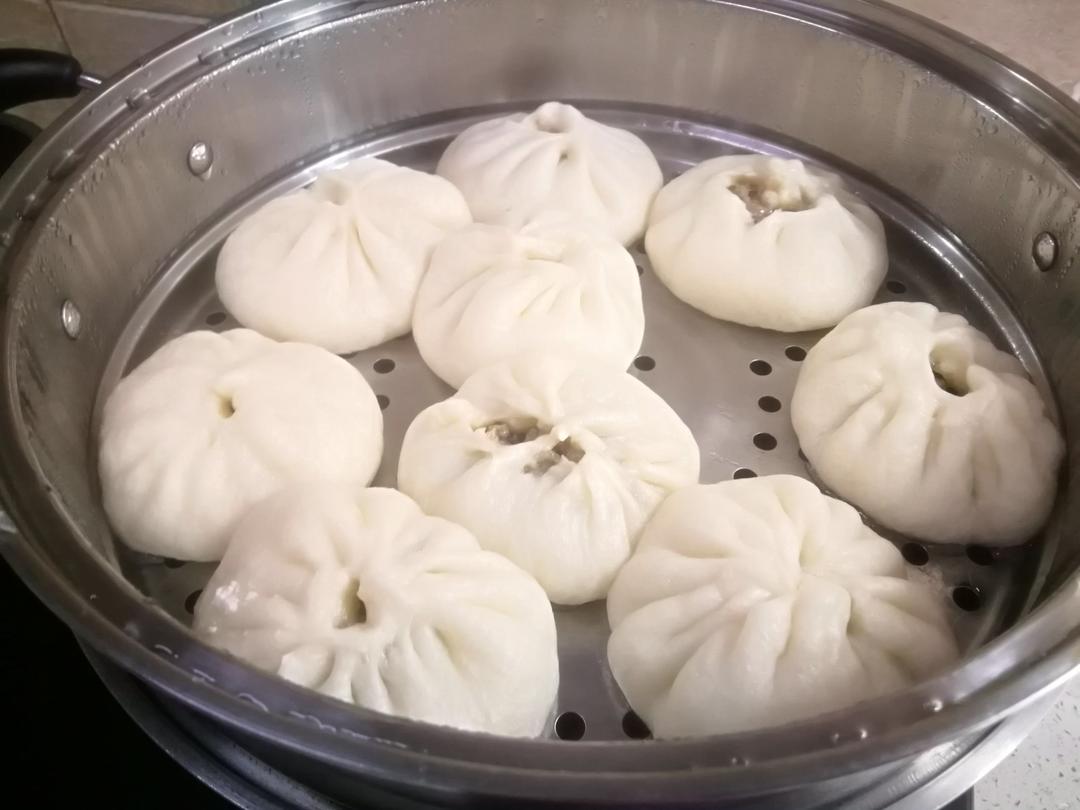 节省一半时间的大包子（另付翠绿菜包子，肉包子，腹黑包子食谱）