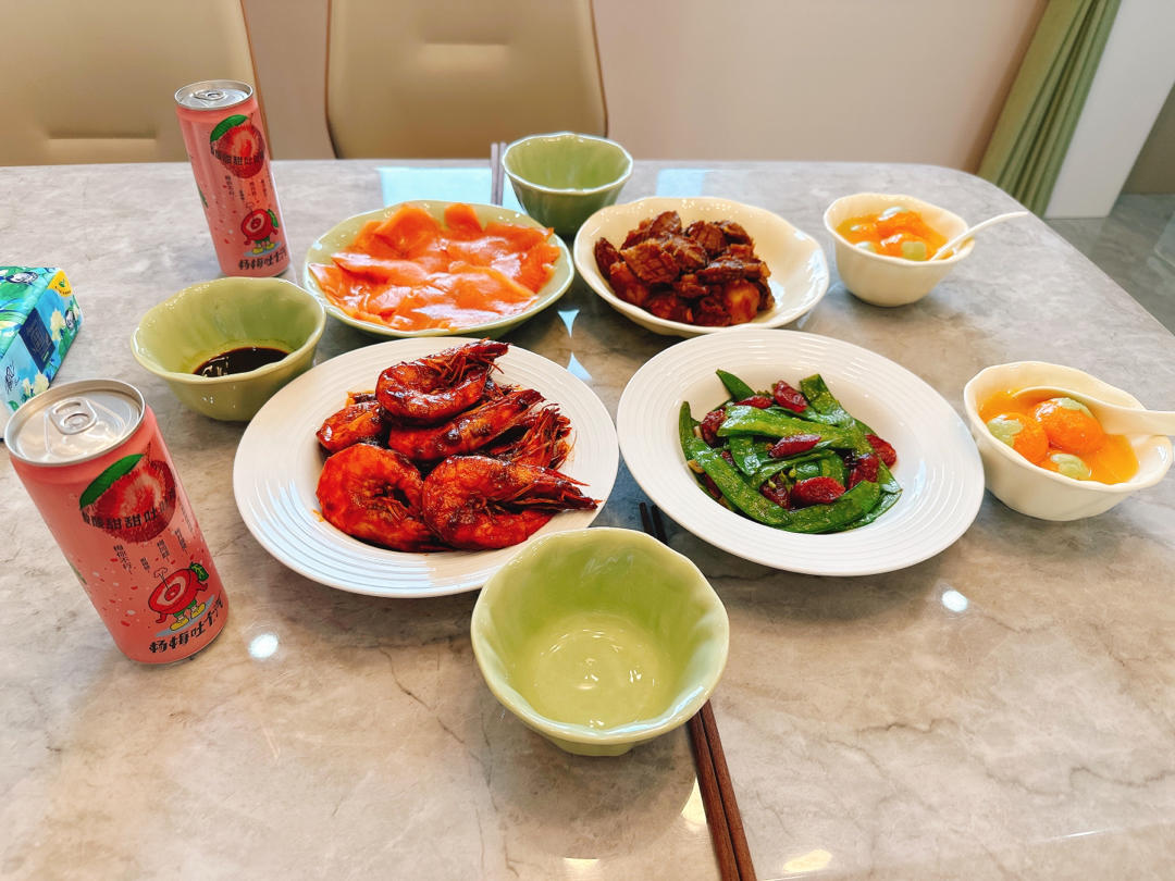 家庭版油焖大虾