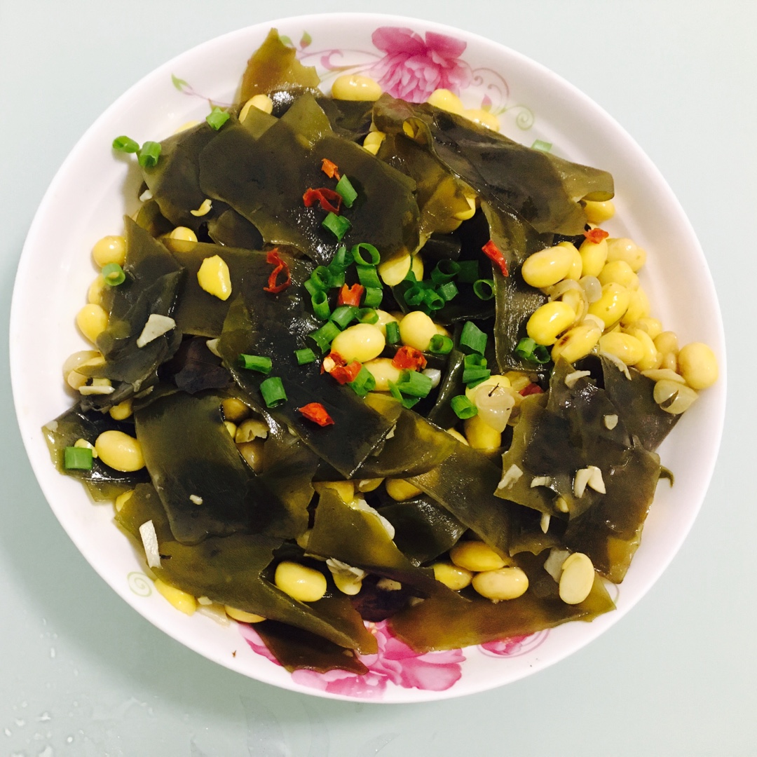 我就是爱做菜别叫我停下来1做的黄豆炖海带