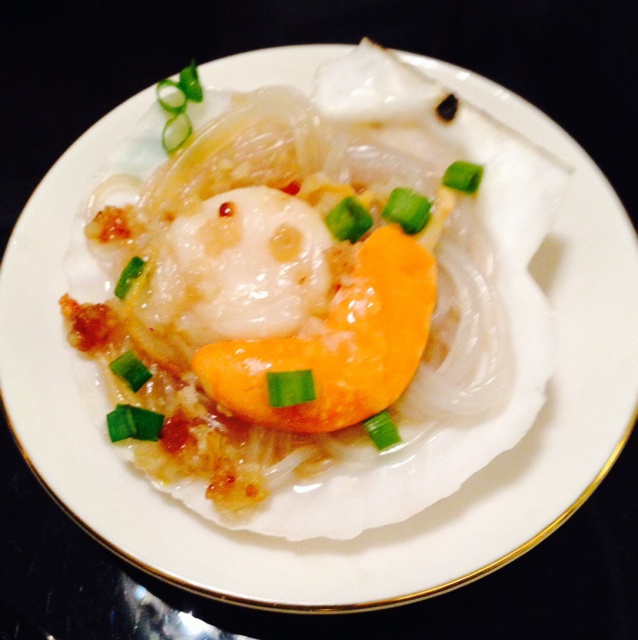 蒜蓉粉丝蒸扇贝