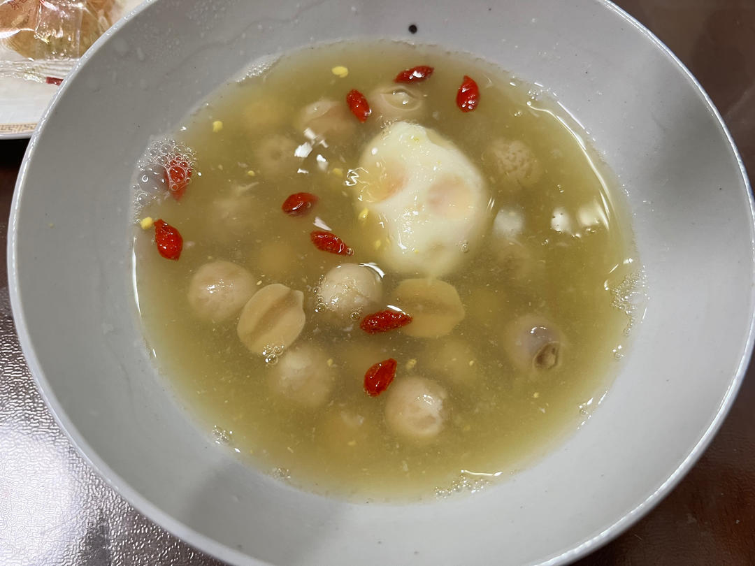 [地方小吃][四季甜品]武夷山五夫莲子炖蛋(家庭版)