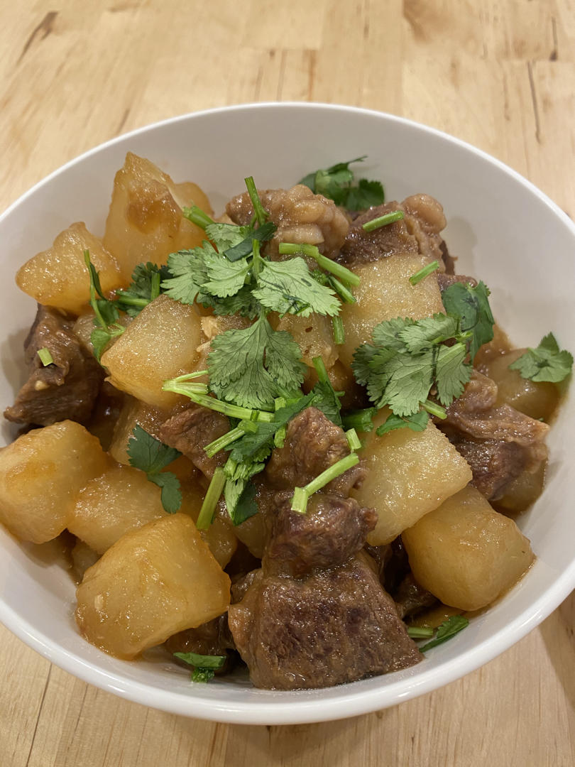 土豆焖牛腩