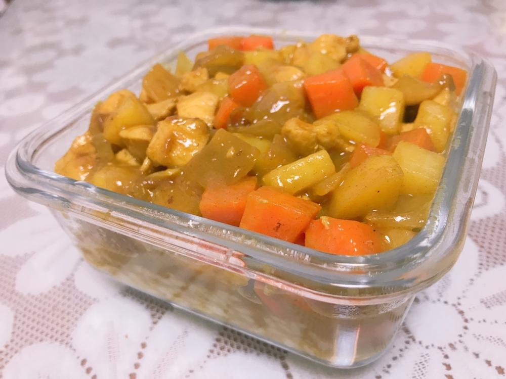 咖喱土豆鸡块