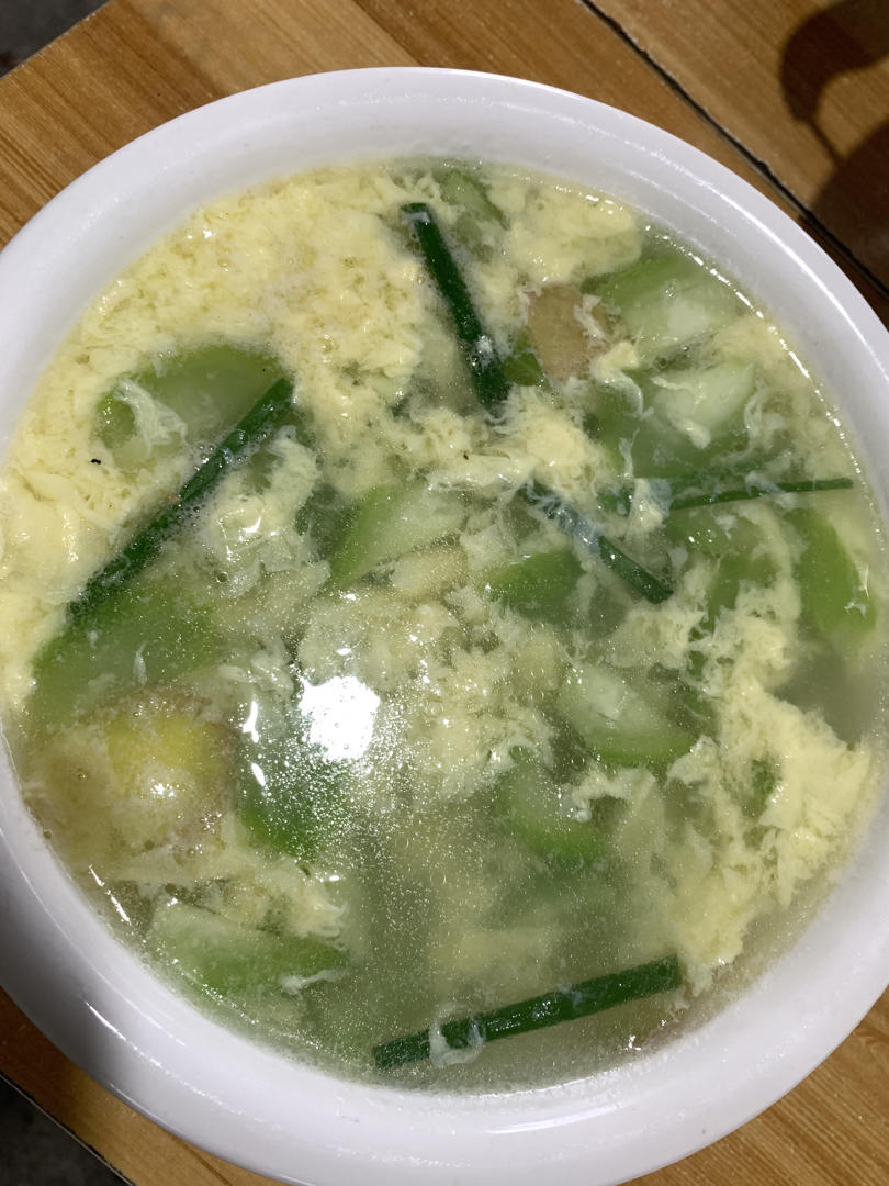 丝瓜蛋汤