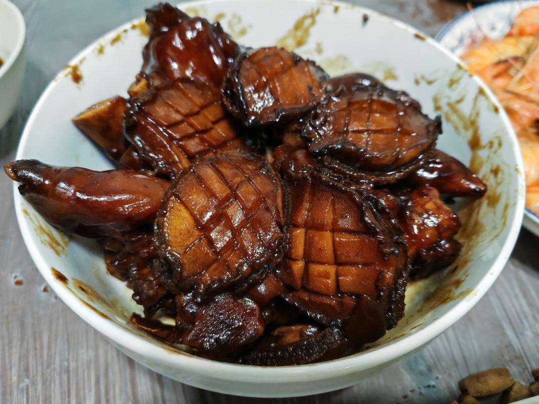 复刻餐厅198的鲍鱼煨猪手，太好吃啦！