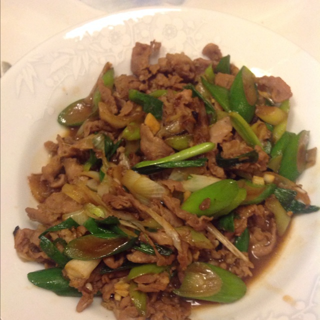 葱爆羊肉