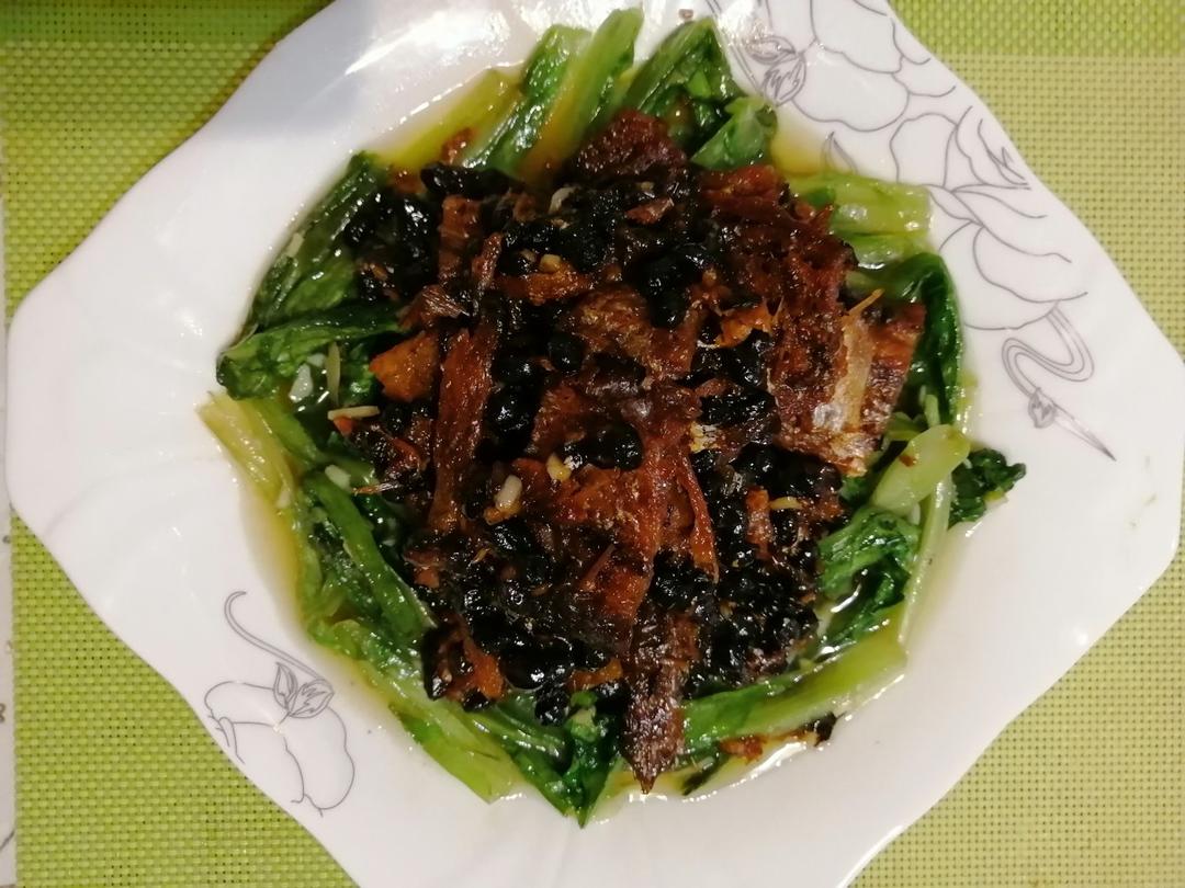 豆豉鲮鱼油麦菜
