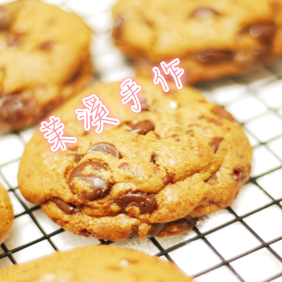 褐色黄油巧克力奇普饼干