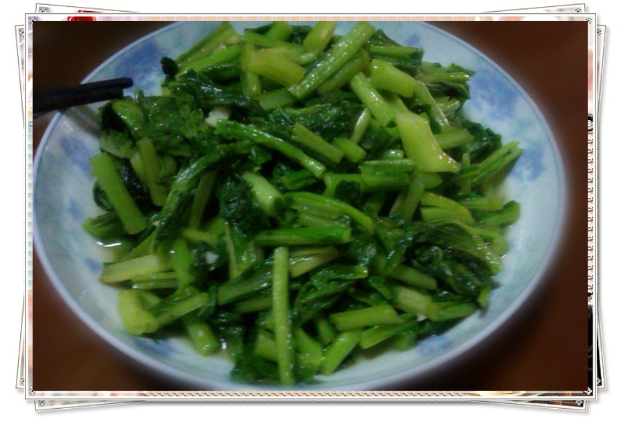 清炒芥菜