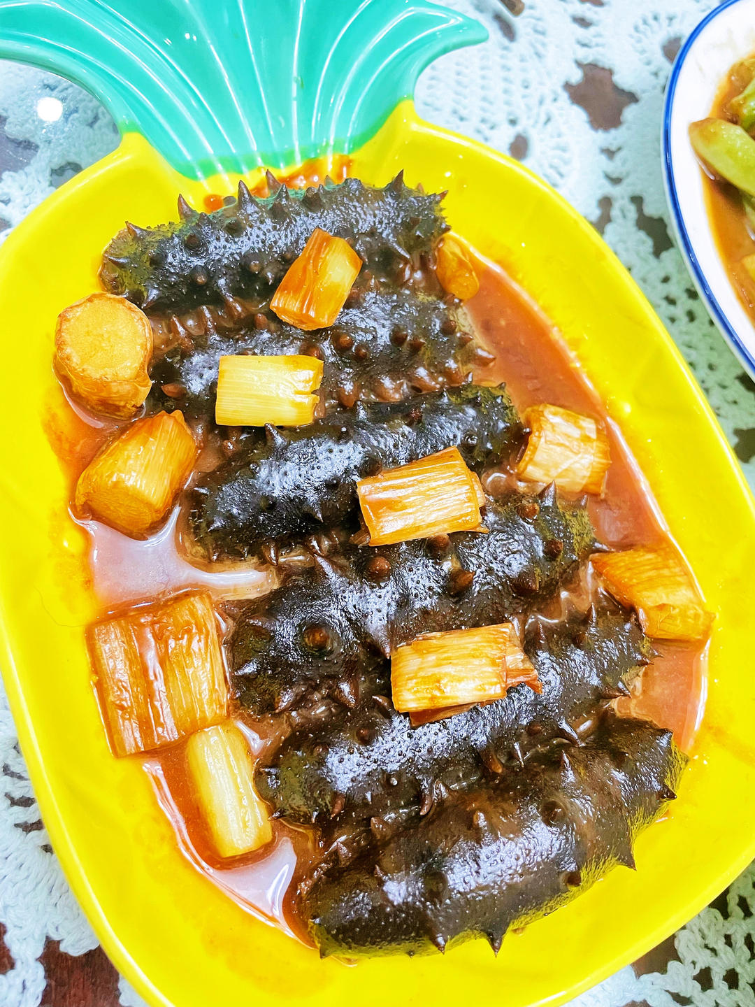 家庭版葱烧海参