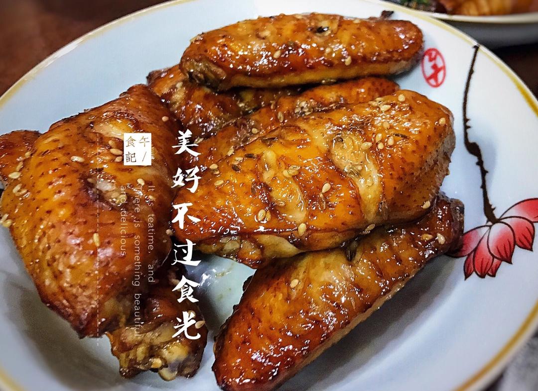 蜜汁鸡翅（烤箱）