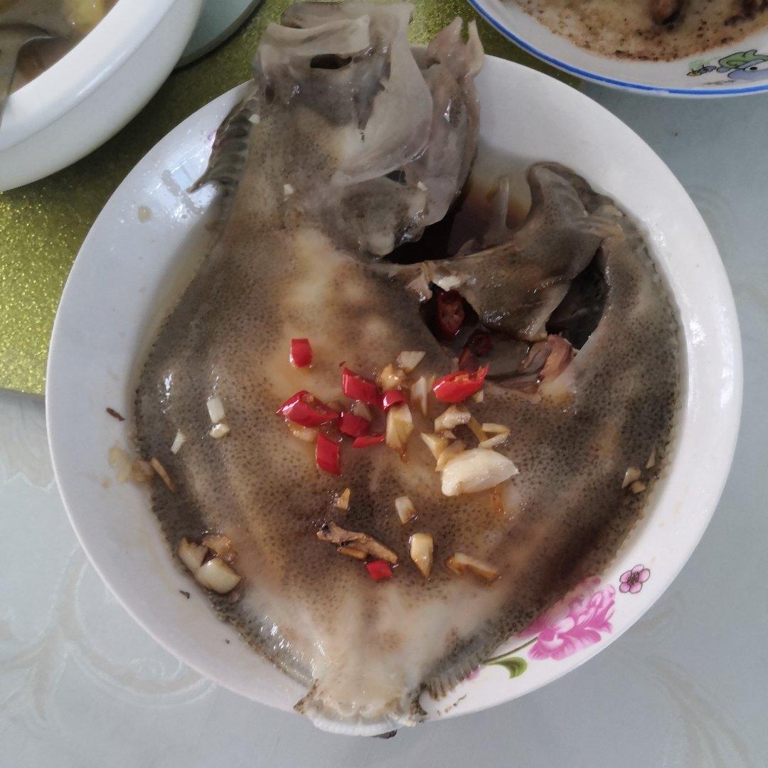 清蒸多宝鱼（黄鱼、鲈鱼、桂鱼……）