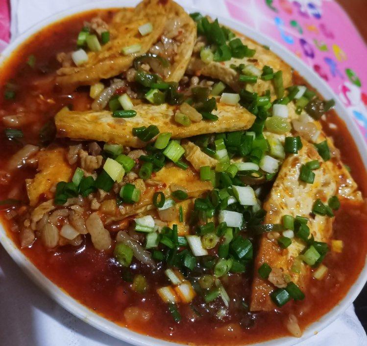 家常菜-香煎豆腐