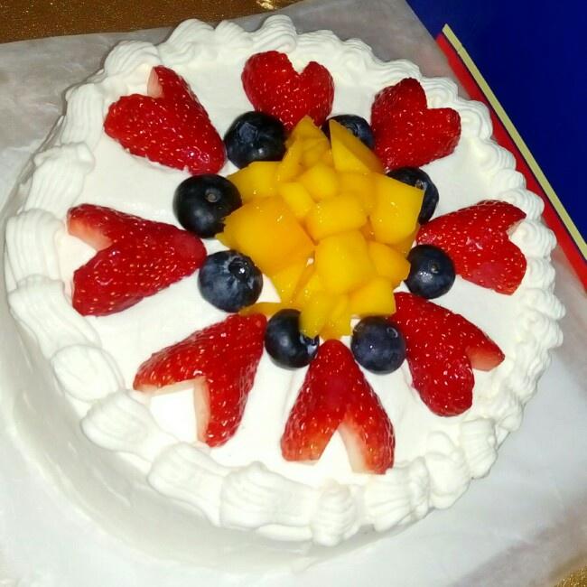 六寸水果生日蛋糕