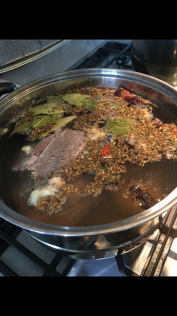 家庭版牛肉面汤底的做法