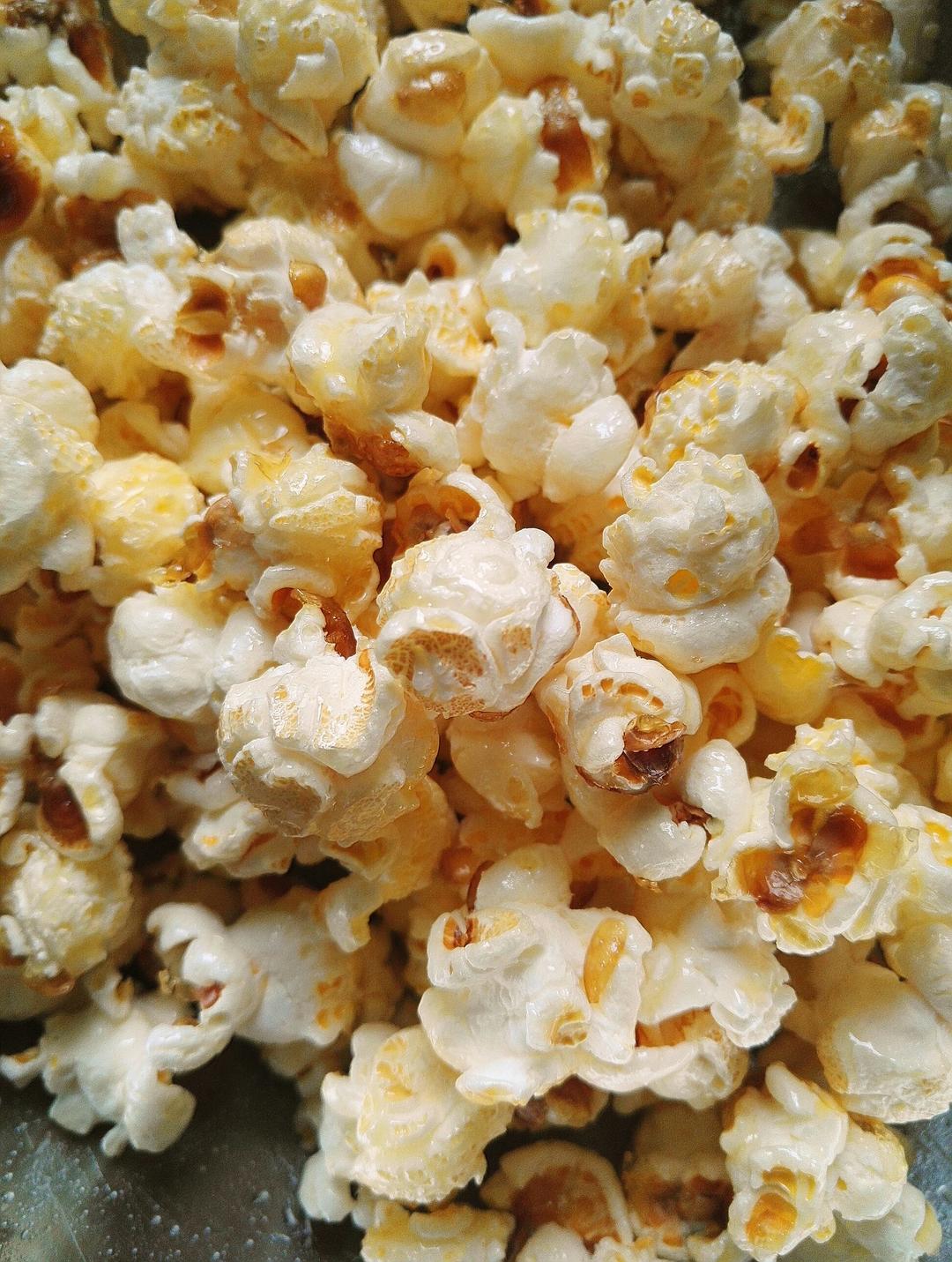 冰冰198做的春节零食自制焦糖爆米花 caramel popcorn