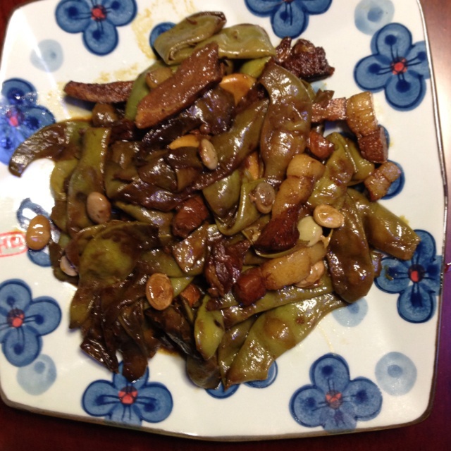 土豆炖豆角