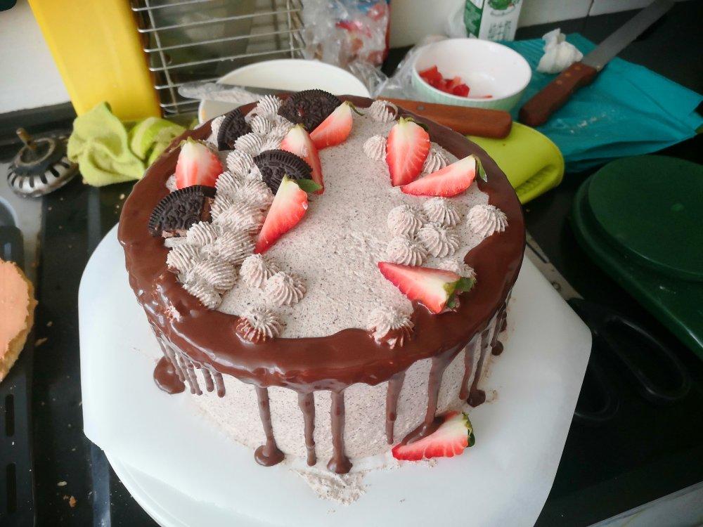 奥利奥咸奶油蛋糕