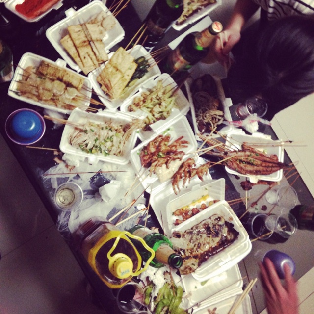 just for myself~宿舍食堂 大学里的午餐晚餐~