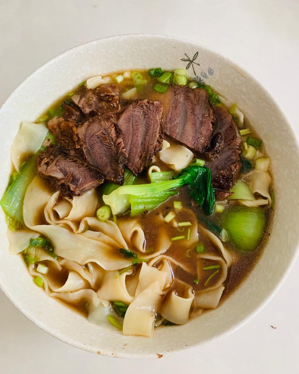 私房红烧牛肉面