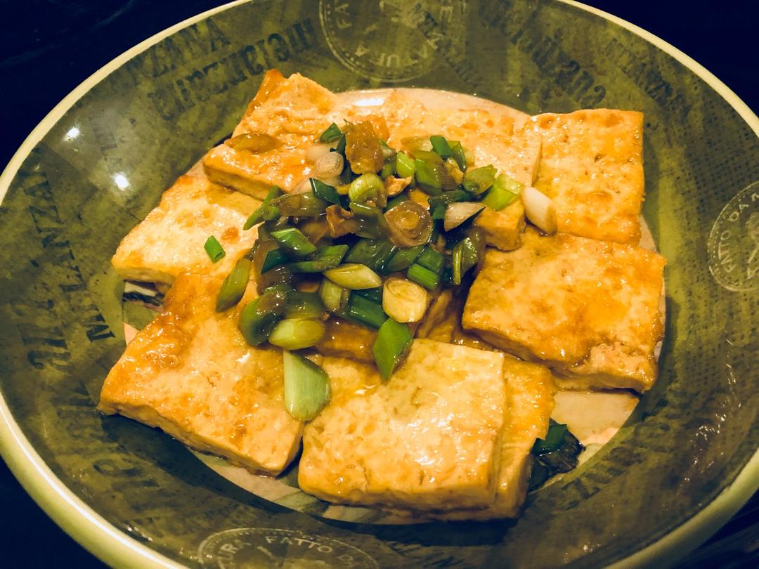 蚝油嫩豆腐