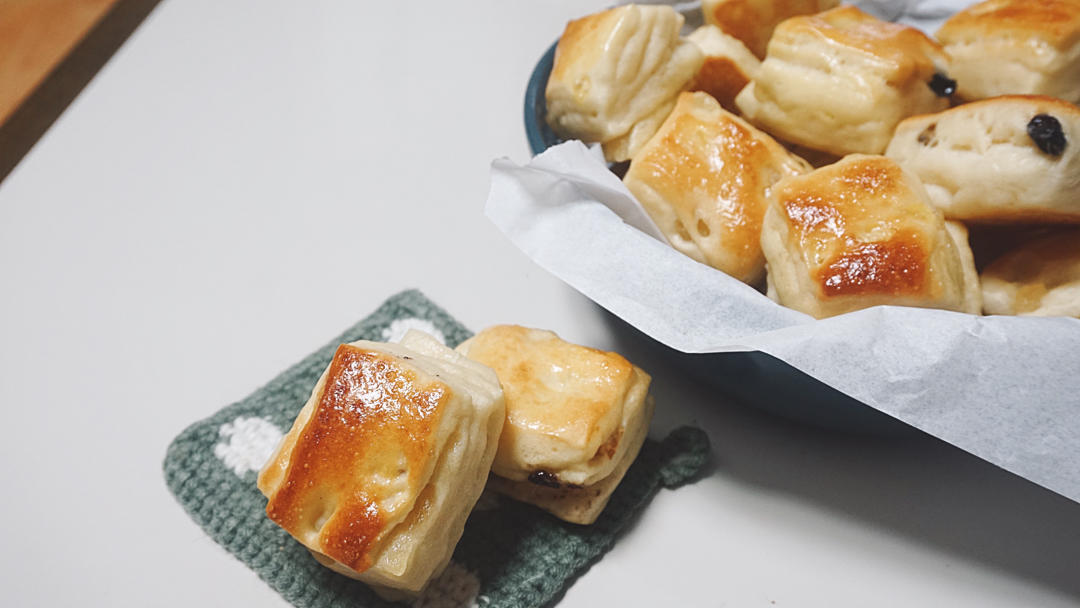 蔓越莓优格小面包块