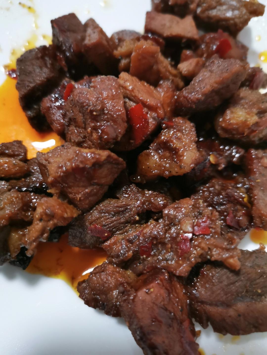 红焖驴肉