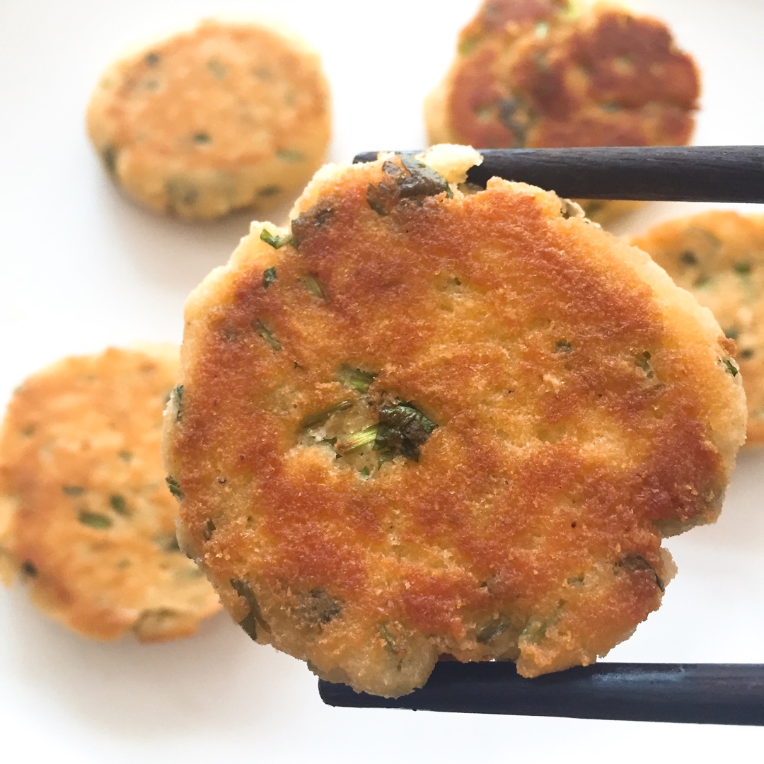 蔬菜豆渣饼