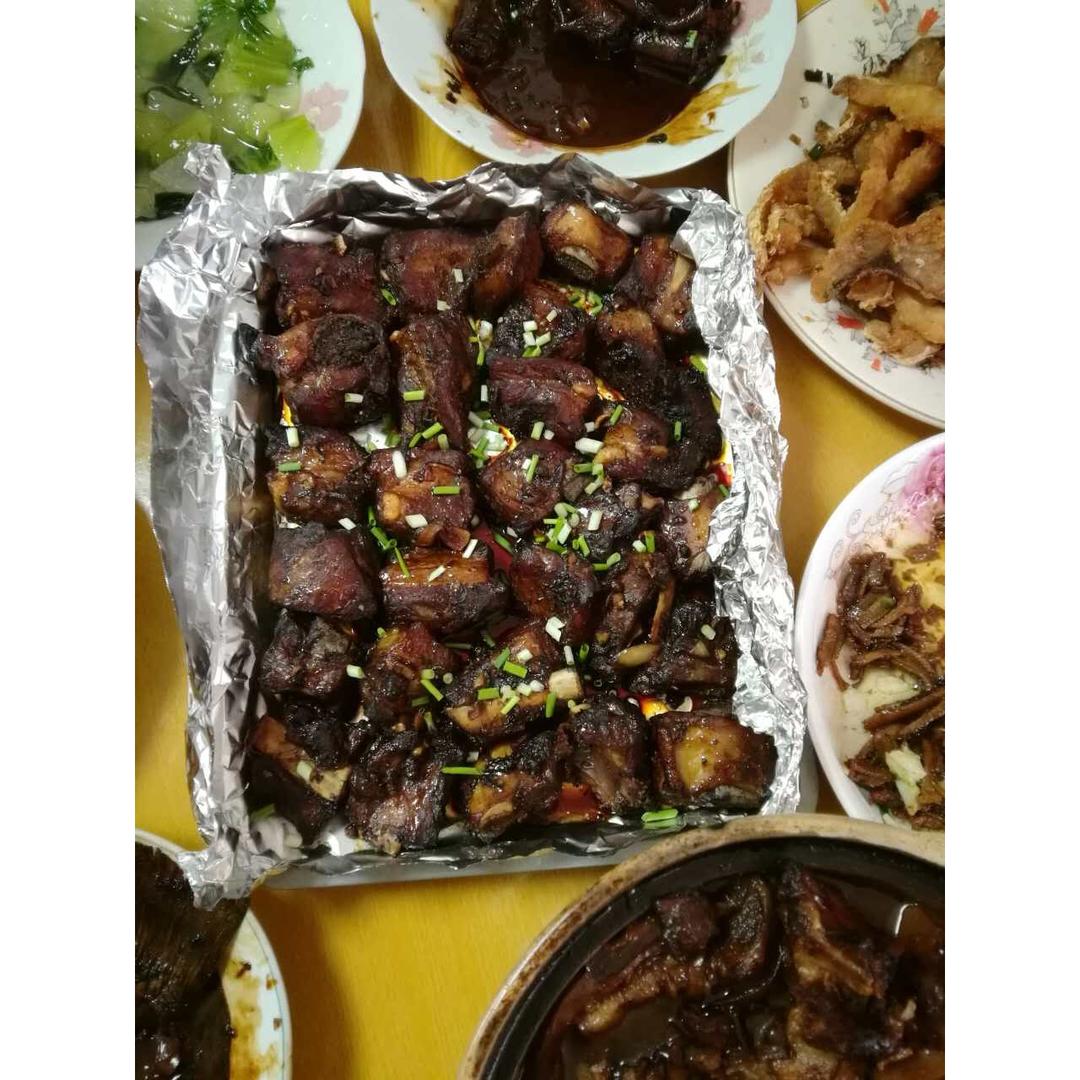 烤排骨 Roast Pork Ribs -yanyanfoodtube